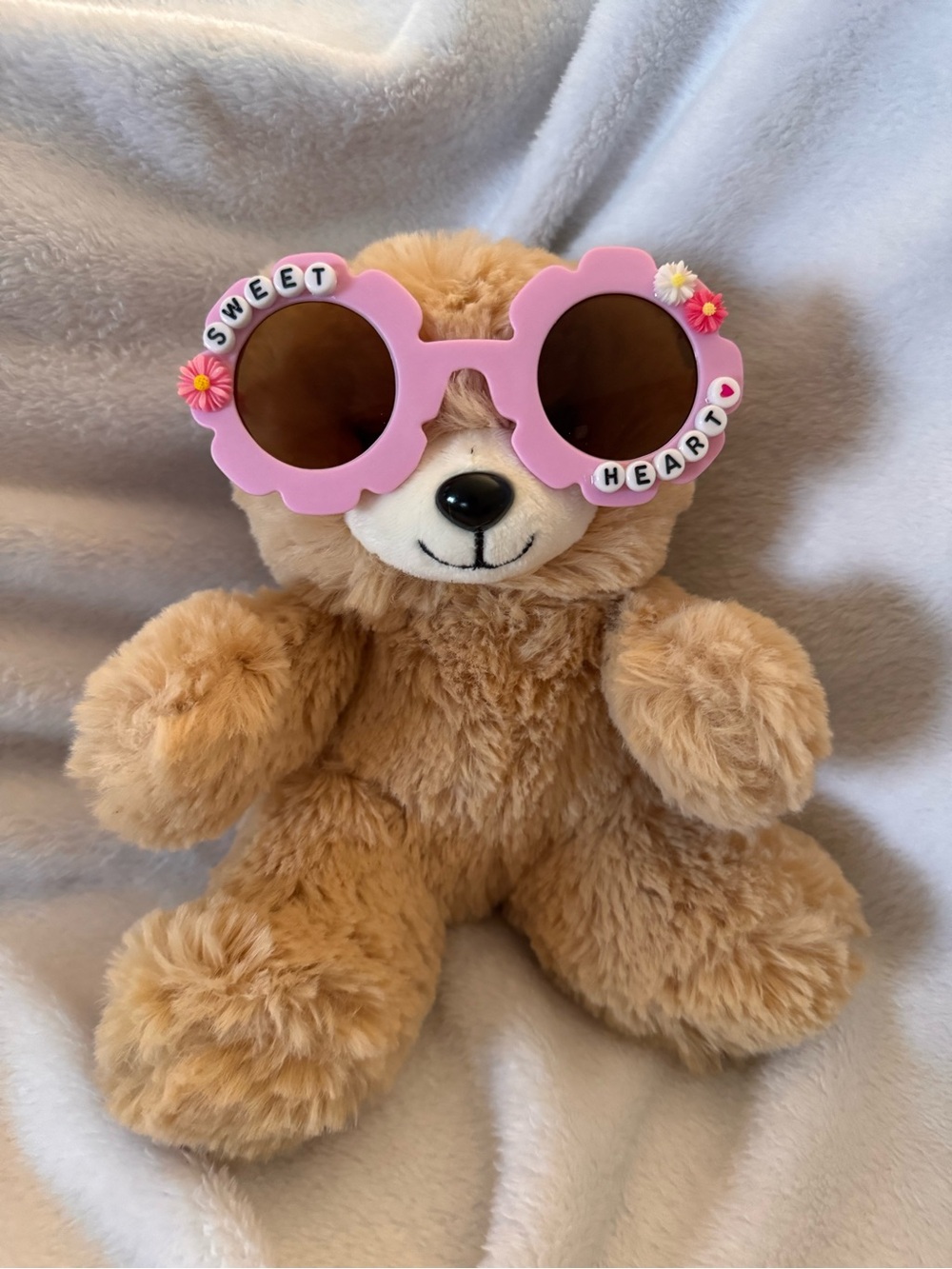 Pink Flower Shaped Girl’s Sunglasses